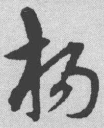 杨,宋克 ,書法字典